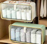 White Underwear & Bra Drawer Organizer
