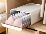 Stackable Plastic Underwear & Socks Organizer