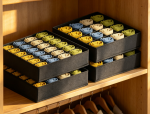 16+24 Compartment Fabric Underwear Organizer Set - Image 2