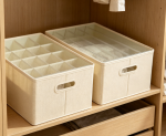 2-Piece Oxford Cloth Socks Organizer Set
